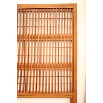 8枚組 障子枠付クリアガラス格子戸　L900Y 