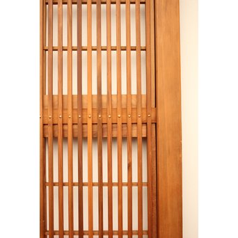 8枚組 障子枠付クリアガラス格子戸　L900Y 