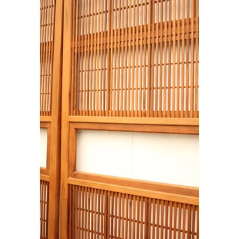 8枚組 障子枠付クリアガラス格子戸　L900Y 