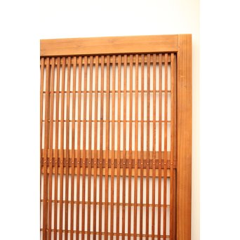 8枚組 障子枠付クリアガラス格子戸　L900Y 