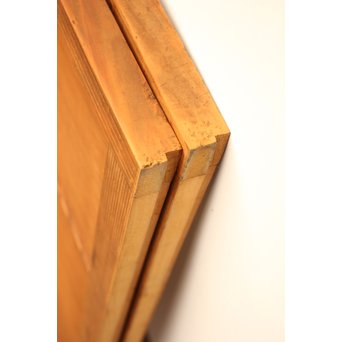 8枚組 障子枠付クリアガラス格子戸　L900Y 