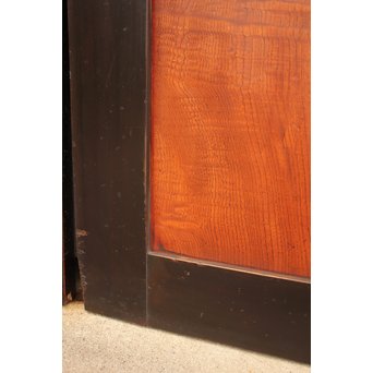 太框 泡杢上欅の帯戸 4枚1組　B894 