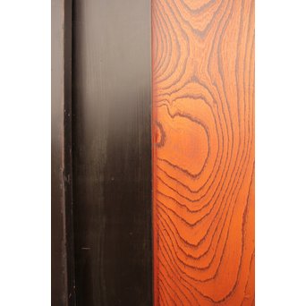 太框 泡杢上欅の帯戸 4枚1組　B894 