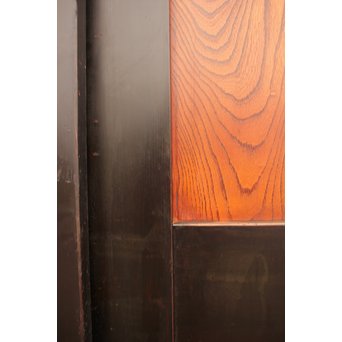 太框 泡杢上欅の帯戸 4枚1組　B894 