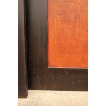 太框 泡杢上欅の帯戸 4枚1組　B894 