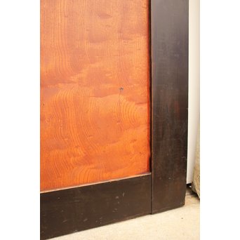 太框 泡杢上欅の帯戸 4枚1組　B894 