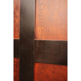 太框 泡杢上欅の帯戸 4枚1組　B894 