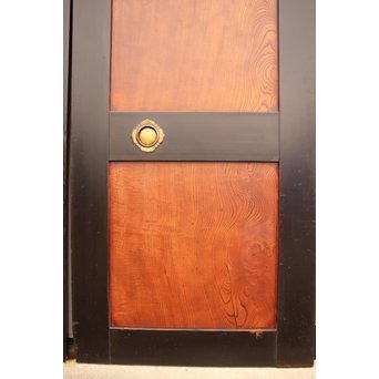 太框 泡杢上欅の帯戸 4枚1組　B894 