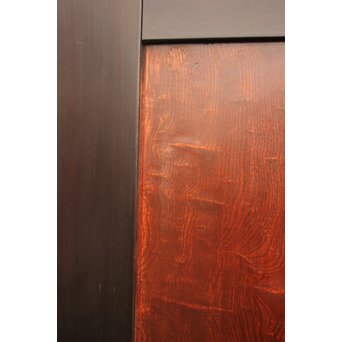 太框 泡杢上欅の帯戸 4枚1組　B894 