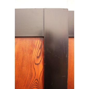 太框 泡杢上欅の帯戸 4枚1組　B894 