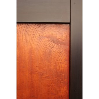 太框 泡杢上欅の帯戸 4枚1組　B894 