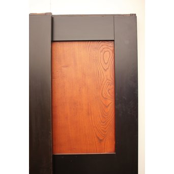 太框 泡杢上欅の帯戸 4枚1組　B894 