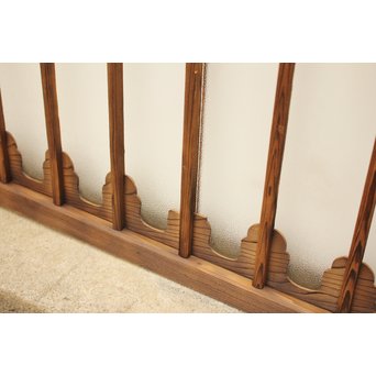 波模様装飾欄間 4枚1組　R2217 