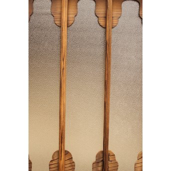 波模様装飾欄間 4枚1組　R2217 