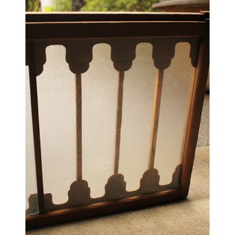 波模様装飾欄間 4枚1組　R2217 