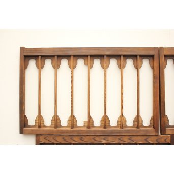 波模様装飾欄間 4枚1組　R2217 