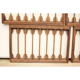 波模様装飾欄間 4枚1組　R2217 