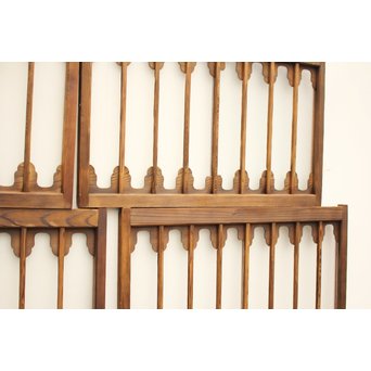 波模様装飾欄間 4枚1組　R2217 