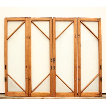 面取りガラス戸 4枚1組　GD1077YD