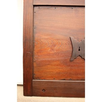 鉄格子と升格子の蔵戸　W576 