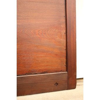 鉄格子と升格子の蔵戸　W576 