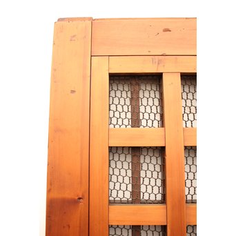 鉄格子と升格子の蔵戸　W576 