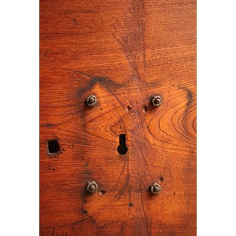 鉄格子と升格子の蔵戸　W576 