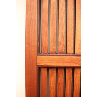 総欅格子蔵戸　W579Y 