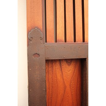 総欅格子蔵戸　W579Y 