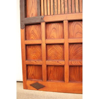 総欅格子蔵戸　W579Y 