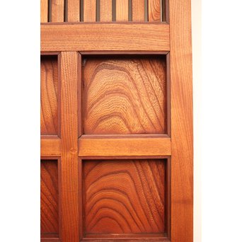 総欅格子蔵戸　W579Y 