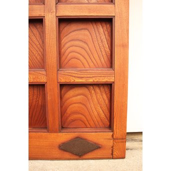 総欅格子蔵戸　W579Y 