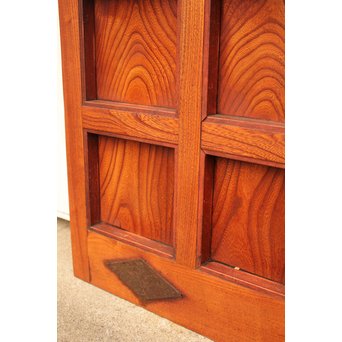 総欅格子蔵戸　W579Y 