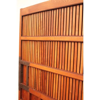 総欅格子蔵戸　W579Y 