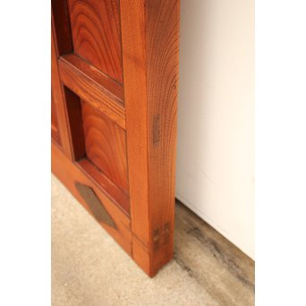 総欅格子蔵戸　W579Y 