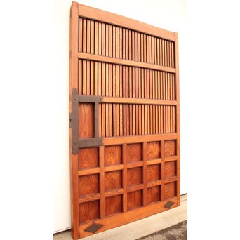 総欅格子蔵戸　W579Y 