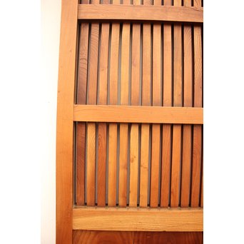 総欅格子蔵戸　W579Y 