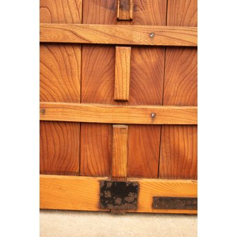 総欅格子蔵戸　W579Y 