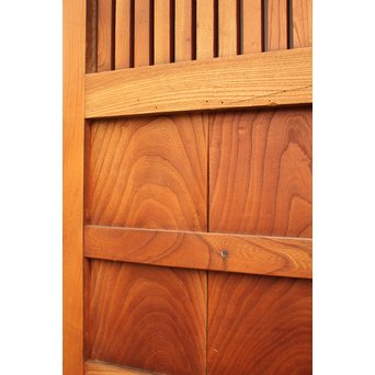 総欅格子蔵戸　W579Y 