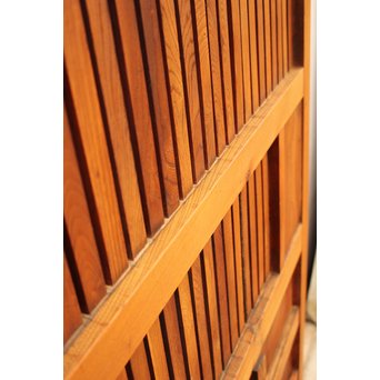 総欅格子蔵戸　W579Y 