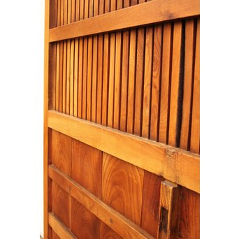 総欅格子蔵戸　W579Y 