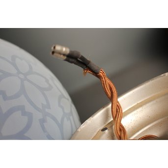 桜紋球体オパール照明　A1793 