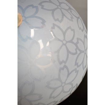 桜紋球体オパール照明　A1793 