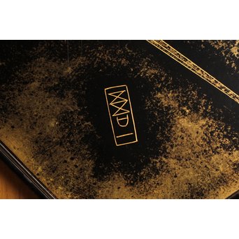 三谷吾一 沈金とり 扇面壁面装飾　S3036 