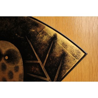 三谷吾一 沈金とり 扇面壁面装飾　S3036 