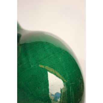 中村翠嵐 交趾焼 鶴首花入　S3044 