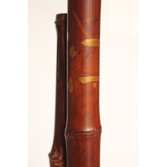 蒔絵奇竹香筒　K585 