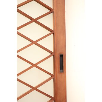 菱形組子 グラデーションガラス戸 在庫6枚　GD1083 