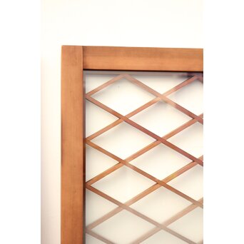 菱形組子 グラデーションガラス戸 在庫6枚　GD1083 