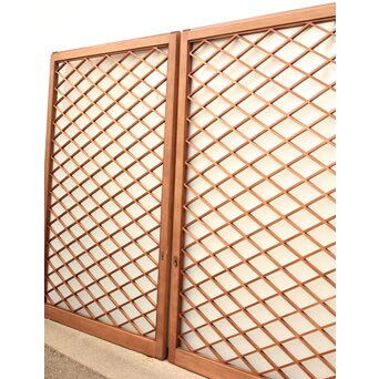 菱形組子 グラデーションガラス戸 在庫6枚　GD1083 